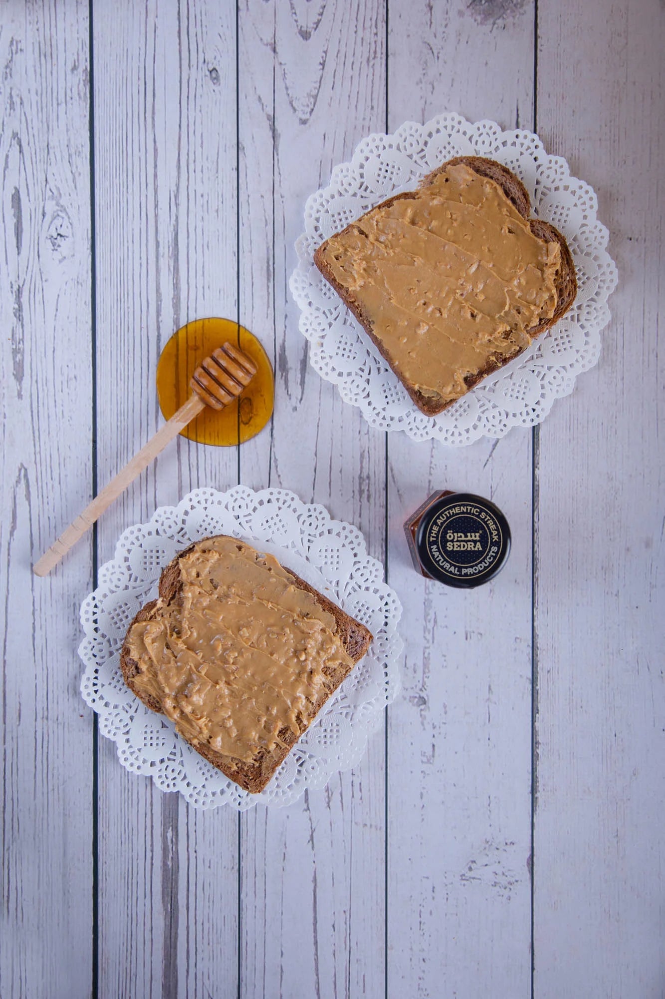 PEANUT BUTTER WITH SEDRA HONEY